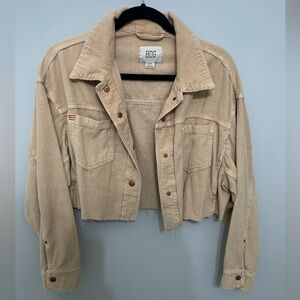 Cropped Corduroy Jacket